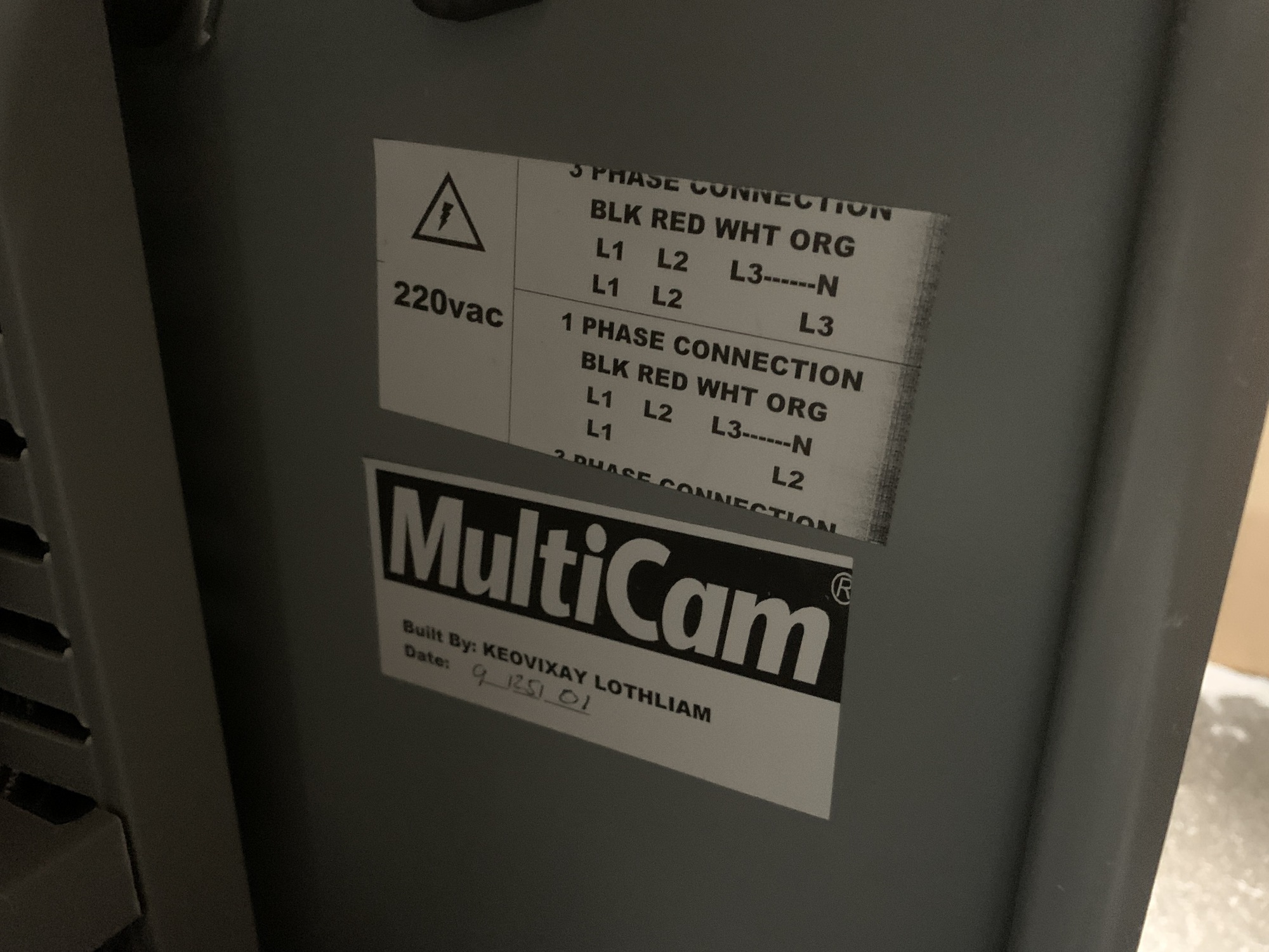 2001 MULTICAM M-SERIES Routers | PM Machines