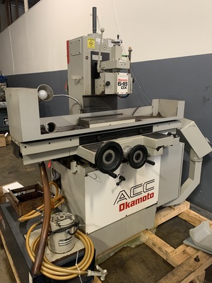 1995 OKAMOTO GRIND-X ACC 6-18 DX3 Reciprocating Surface Grinders | PM Machines