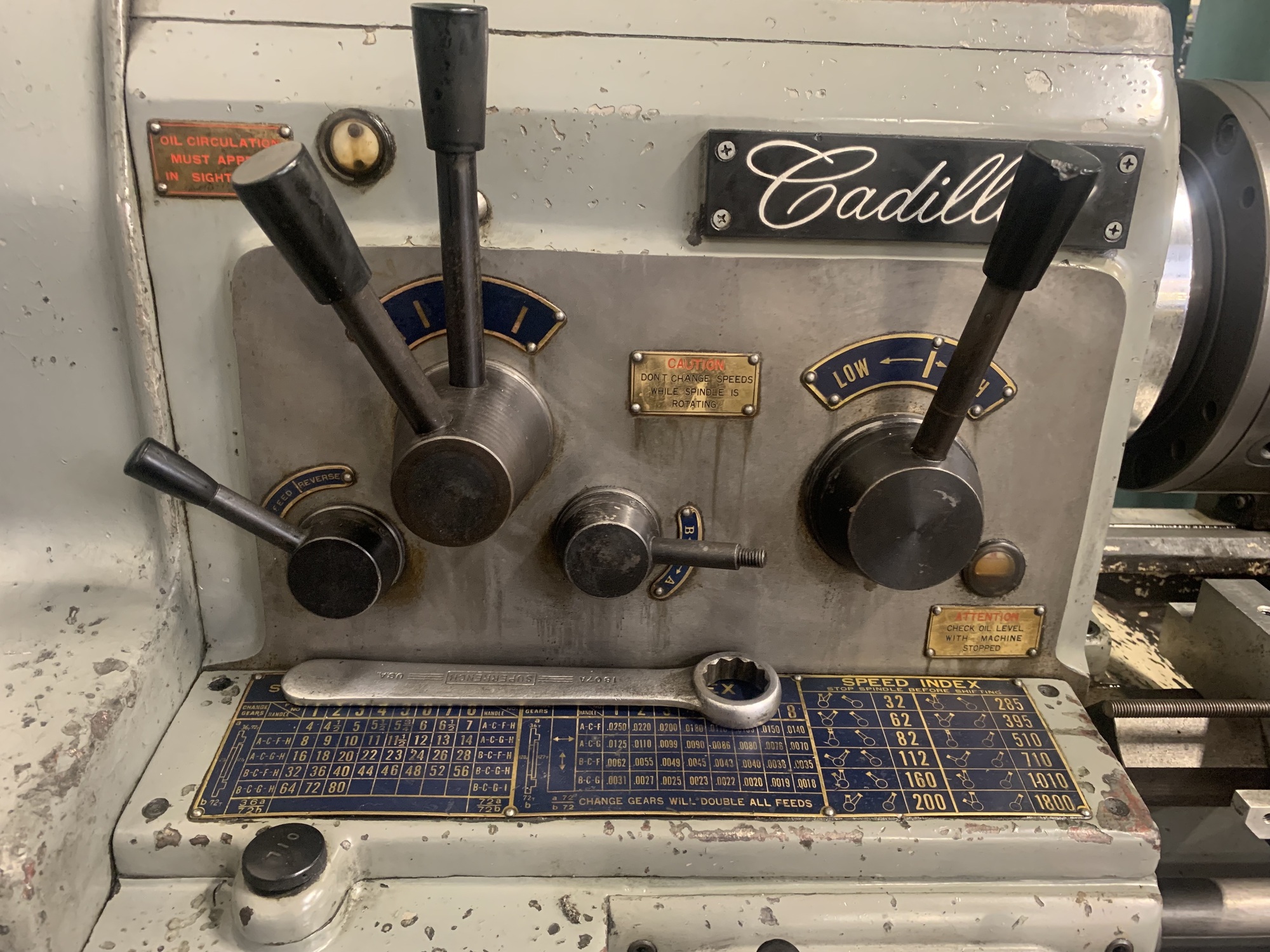 CADILLAC 1733 Engine Lathes | PM Machines