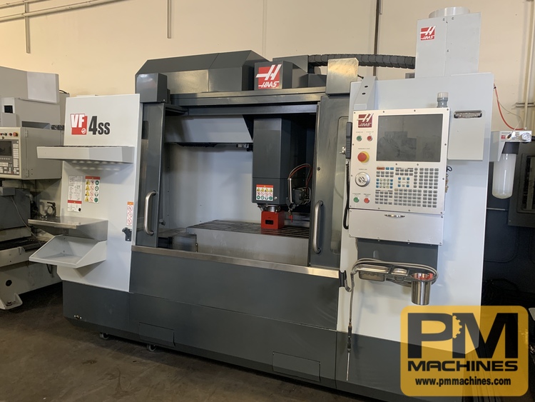 2020 HAAS VF-4SS Vertical Machining Centers | PM Machines