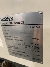 2008 BROTHER TC-32BN QT Drilling & Tapping Centers | PM Machines (4)