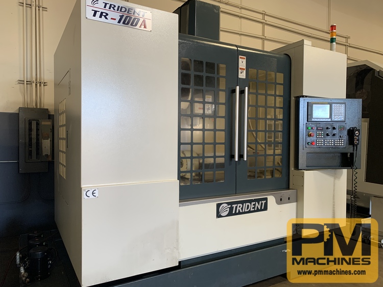 2015 TRIDENT TR-100A Vertical Machining Centers | PM Machines